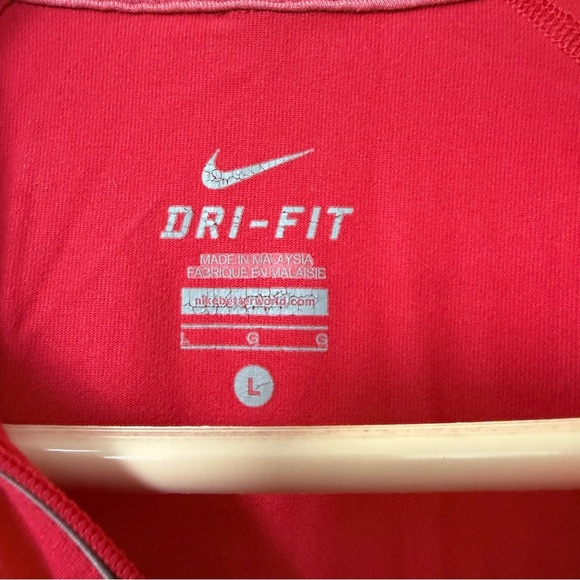 Nike Dri-FIT Pink Half-Zip Pullover - Picture 4 of 4